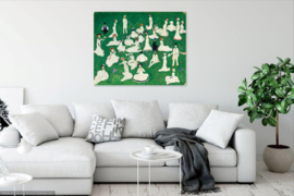 Malevich, Rust, samenleving met hoge hoeden