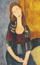 Modigliani, Portret van Jeanne Hebuterne
