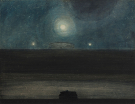 Spilliaert, Strand met maan