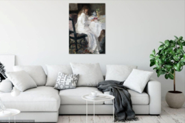 Toorop (Jan), Dame in wit