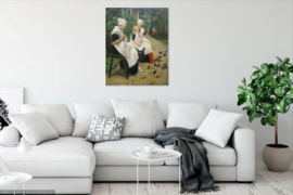 Liebermann, Weesmeisjes in de tuin