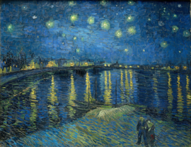 Van Gogh, Sterrennacht boven de Rhone