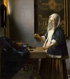 Vermeer, Dame met een weegschaal