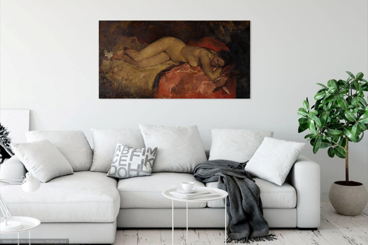 Breitner, Liggend naakt 2