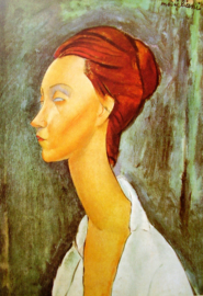 Modigliani, Portret van Lunia Szechowska