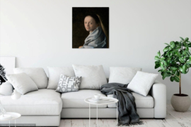 Vermeer, Portret van een jonge vrouw (meisjeskopje)