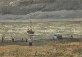 Van Gogh, Zeegezicht bij Scheveningen