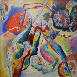 Kandinsky, Beeld met rode vlek