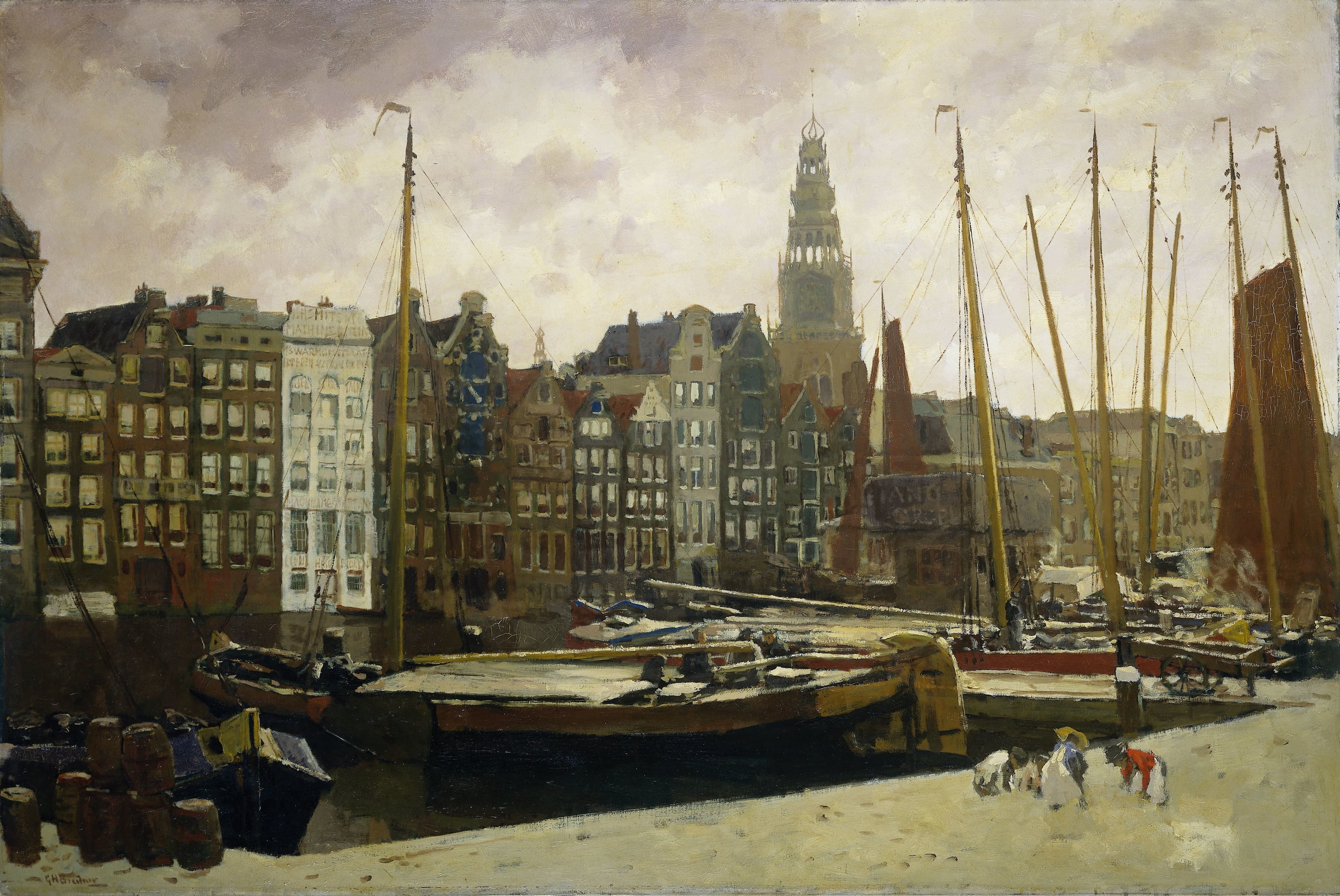 Breitner, Het Damrak
