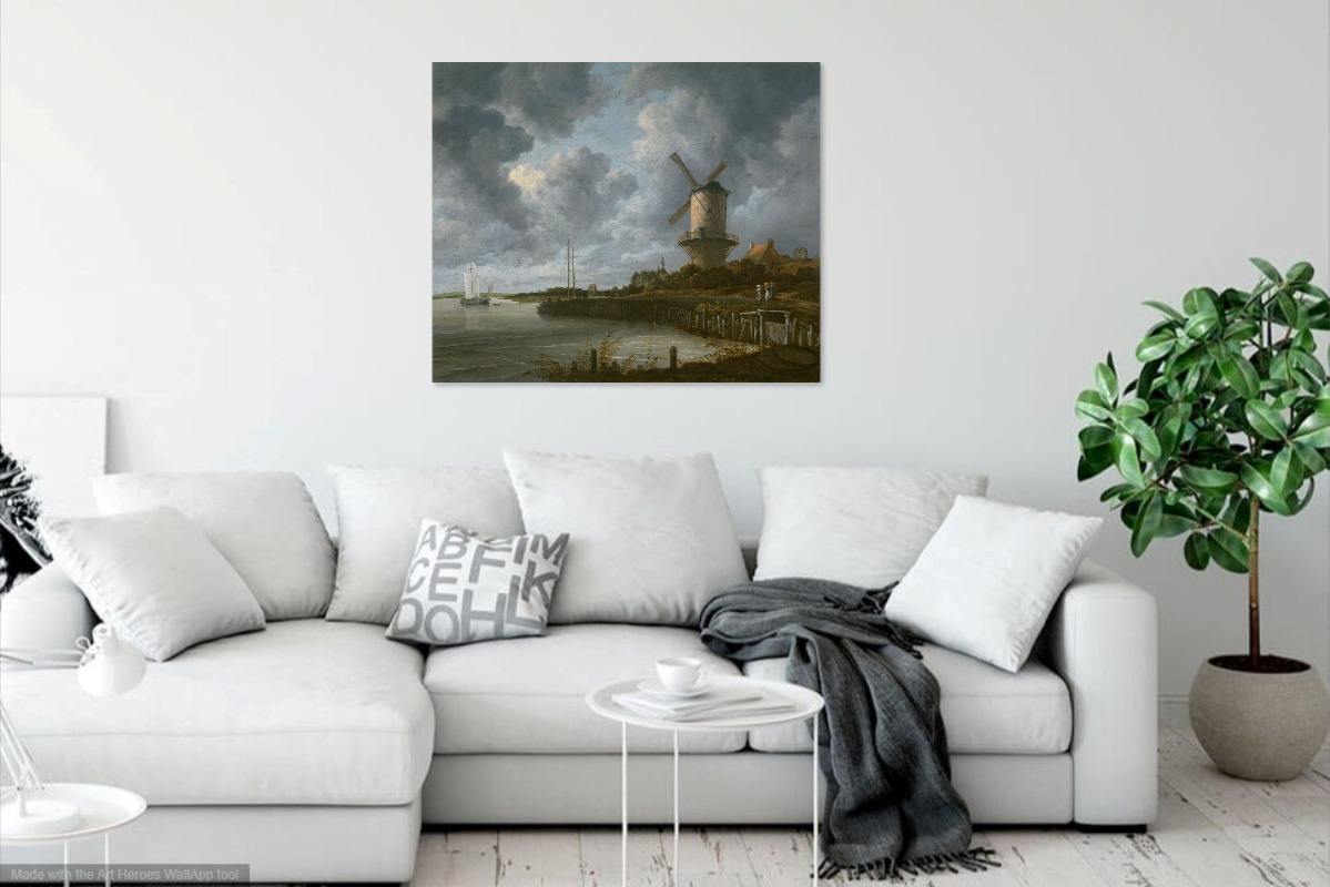 Van Ruisdael, De molen van Wijk bij Duurstede