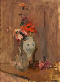 I. Israëls, Bloemstilleven