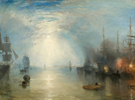 Turner, Kielmannen, kolen inladend bij maanlicht