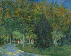 Van Gogh, Wandelpad in het park