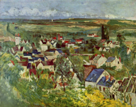 Cézanne, Zicht op Auvers
