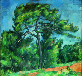 Cézanne, De grote pijnboom