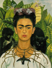 Kahlo, Zelfportret met een doornkraag