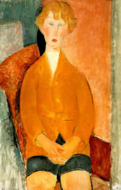 Modigliani, Jongen in korte broek