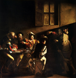 Caravaggio, De roeping van Matteüs