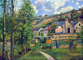 Pissarro, Landschap bij Pontoise