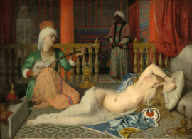 Ingres, Odalisk met slavin