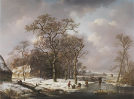 Schelfhout, Winterlandschap met knoestige eiken