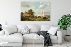 H. Koekkoek, Op de Zuiderzee