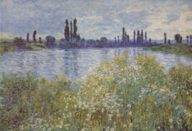 Monet, Aan de oever van de Seine bij Vetheuil