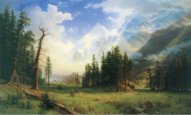 Bierstadt, De Morteratch gletsjer