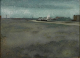 Mankes, Duingezicht met treintje