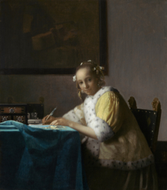 Vermeer, Schrijvende vrouw