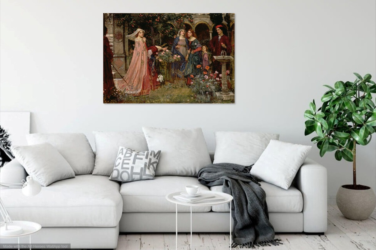 Waterhouse, De betoverde tuin