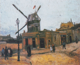 Van Gogh, Moulin de la Galette
