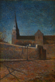 Gauguin, De kerk van Vaugirard bij nacht