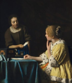 Vermeer, Dame en dienstbode