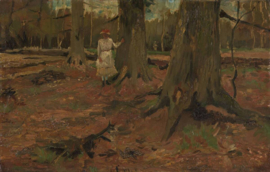 Van Gogh, Meisje in het bos