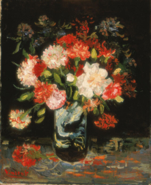 Van Gogh, Vaas met anjers