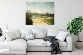 Pissarro, De Tuilerieën, middagzon