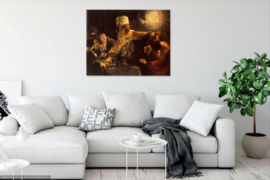 Rembrandt, Het feest van Belshazzar