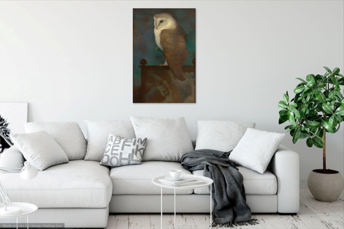Mankes, Grote uil op scherm