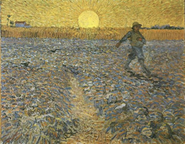 Van Gogh, De zaaier