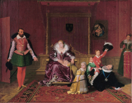 Ingres, Hendrik IV ontvangt de Spaanse ambassadeur