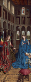 Van Eyck, De aankondiging
