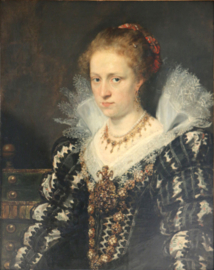 Rubens, Portret van Jacqueline van Caestre