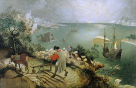 Bruegel, De val van Icarus