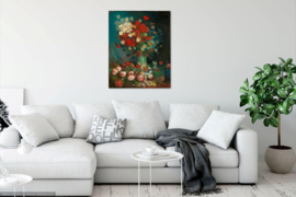 Van Gogh, Stilleven met akkerbloemen en rozen