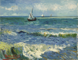 Van Gogh, Zeegezicht bij Saintes-Maries