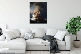 Rembrandt, Christus in de storm op het meer van Galilea