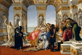Botticelli, De laster van Apelles