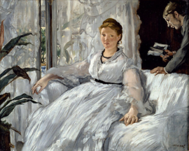 Manet, Het lezen