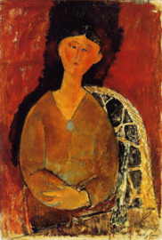 Modigliani, Beatrice zittend